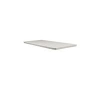 Surmatelas anatomique hyper moelleux et confort 140x200 x 6 cm déhoussable entretien facile - anallergique - à l'aloe vera