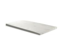 Surmatelas avec tissu en bambou et mousse à mémoire de forme 80_x_190_cm H_7_cm