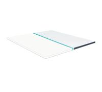 Surmatelas Box Spring 200 x 160 x 5 cm Douceur moyenne avec housse lavable | Surmatelas fonctionnel, tissu résistant, fermeture éclair amovible, utilisation exclusive box spring, hygiène facile