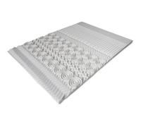 Surmatelas Burlinton 70X200 | Ep 4 cm | 10 zones de confort | Mémoire de forme (50 kg-m3) | Système AUTO VENTILATION