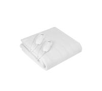 Surmatelas Chauffant 2 Places 150x160cm, 3 Niveaux Température, Lavable, Double MS 7420 Blanc