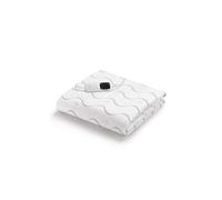 Dreamland Surmatelas chauffant Blissful Night, polaire deluxe simple 150x80 cm Blanc, 1 télécommande