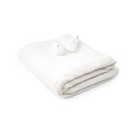 Surmatelas Chauffant Double 160x140 cm, Couverture Chauffante Électrique pour Lit Double, Chauffe Matelas 2 Personnes, 2 Télécommandes, 3 Niveaux Température, Lavable, Chauffage Rapide