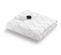 Surmatelas Chauffant Dreamland Blissful Night simple 150x80 cm Blanc Blanc G