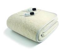 Imetec Surmatelas chauffant Adapto Double 2 places 150x160 cm 100% laine & mérinos 6 températures