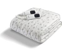 Surmatelas Chauffant Imetec Adapto 2 Places, 150x160 cm, 6 Températures, 100% Coton, Chauffage Rapide