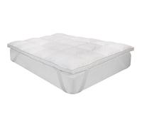 Surmatelas - CLASSIC BLANC - Classic Blanc - Duvet d'oie 95% (1400 g/m²) - 9 cm - 160x190 cm
