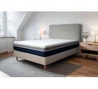 Surmatelas Cocoon Bio Plus 200 x 200 x 6 cm enveloppant mousse bio et mémoire de forme