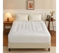 Surmatelas ConforProtect 2 en 1 | Alèse et protège-Matelas intégrés | 7 cm de Confort | Imperméable, Moelleux, aéré, hypoallergénique (140x190 cm)