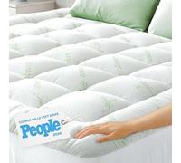 Surmatelas Confort Nuage - Protège-Matelas Ultra-Doux, Respirant et rafraîchissant en Viscose de Bambou - 90 x 190 cm, Poches Profondes