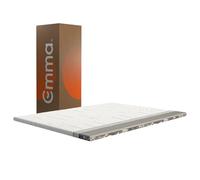 Surmatelas Emma Original Pro 140x190 cm, 8 cm | 2 Couches Thermorégulantes & Ferme | Mousse HRX | Housse Amovible et Lavable | Prolonge la Durée de Vie du Matelas