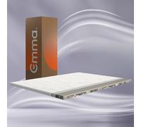 Surmatelas Emma Original Pro Plus 90x200 cm, 8 cm | Housse Extra Thermorégulatrice | 2 Couches Thermorégulantes & Ferme | Mousse HRX | Housse Amovible et Lavable