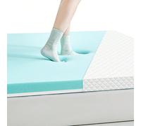 Surmatelas en gel 90 * 200 cm - 7 cm d'épaisseur, double fermeté H2/H3, respirant et thermorégulateur • Confort de la mousse à mémoire de forme infusée de gel : Ce surmatelas est composé de mousse à m