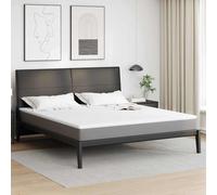 Surmatelas en mousse à mémoire - vidaXL - 200x200x3,5 cm - Blanc - Tissu jacquard - Mousse à mémoire haute densité