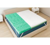 Surmatelas en mousse à mémoire Breeze avec 9 zones différenciées : 120 x 190 cm