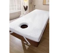 Surmatelas en mousse à mémoire de forme 70 x 190 cm, 5 cm d'épaisseur, doux et respirant, design antidérapant, base élastique pour soulager la pression, parfait pour la relaxation et le confort