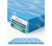 Surmatelas en Mousse de Gel 200x200cm - sans Housse - densité 50 - qualité Allemande - surmatelas en Gel 200 x 200