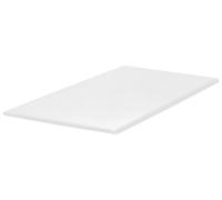 Surmatelas en Mousse de Polyuréthane 160 x 200 cm Blanc Restful