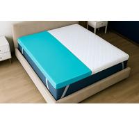Surmatelas en mousse mémoire 9 zones The White Stone : 160 x 200 cm / 10