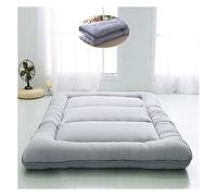 Surmatelas épais pour grand lit - Résistant à l'humidité, chaud et pliable - Soutien ferme pour un confort ultime, 135 x 200 cm / 53x79in - Parfait pour la maison et les voyages