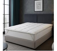 Surmatelas été - Ice Cool - 90 x 190 cm - 100% microfibre - Épaisseur 4 cm - Soutien équilibré