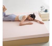 Surmatelas futon japonais 180 x 190 cm, 5 cm d'épaisseur, avec housse anti-poussière, idéal pour le camping, les dortoirs et la maison, solution de sommeil confortable