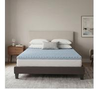Surmatelas Gel Refresh 90x190 cm - Mémoire de forme + gel thermorégulant - 6 cm