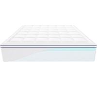 Surmatelas haut de gamme en mousse à mémoire de forme et fibres synthétiques, taille king, épaisseur 101,6 mm