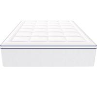 Surmatelas haut de gamme en mousse à mémoire de forme et fibres synthétiques, taille queen, épaisseur 101,6 mm