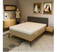 Surmatelas Hyper Moelleux top Confort 140x190 cm epaisseur 5 cm Alse Dhoussable Entretien Facile - l V