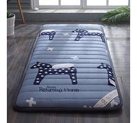 Surmatelas Matelas Tatami Japonais Matière Épais douce Matelassée en Matière de Coton Entièrement Remplissant Futon Matelas pour Dormir Invité, Tapis Sol Maison, Matelas Lit, Matelas,H,140x190cm