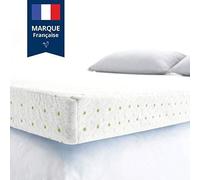 Surmatelas Mémo - Surmatelas 90x200 cm Surmatelas Mémoire de Forme Enveloppant, Housse Bambou Lavable Ajustable
