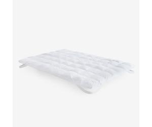 Surmatelas microfibre antiallergique - PIKOLIN HOME - 140x190 cm - Anti-acariens - Oeko-Tex - Élastiques de fixation