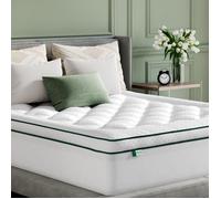Surmatelas Novilla 120x200 cm - Épaisseur 3 cm - Matelassé Déperlant Effet Duvet - Bonnet Extensible 30 cm - Blanc