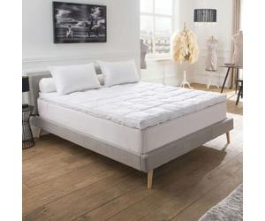 Surmatelas Palace 160 x 200 cm - 10% duvet canard - Surconfort®