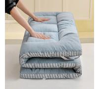 Surmatelas perlé 3D - Surmatelas ultra doux et respirant, moelleux, peau-friendly et confortable. Convient pour la chambre, le tatami, le dortoir, le camping. Toutes saisons, épaisseur 6-8 cm, protège