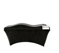 Surmatelas Pour Table De Massage Matelas De Massage Et Housse Wave En Mousse À Mémoire Forme For Salon Beauté(Black Set)
