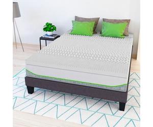 Surmatelas Profilé - OLYMPE LITERIE - Nuage - Mémoire de forme & Zonage de confort - 160x200 cm