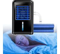 Surmatelas Refroidissant à Eau Électrique 2,5L, Système de Refroidissement Lit Silencieux <48dB, 4 Vitesses & Minuteur, Charge 200kg, Idéal pour Sommeil d’Été 140 * 160cm
