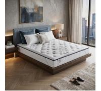 Surmatelas - SAMPUR - Everest Rafraîchissant - 90x190 cm - Mémoire de forme - Tissu Cool Fabric