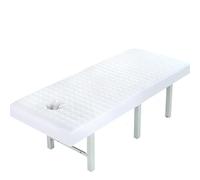 Surmatelas Table e Massage Épais et Antidérapant, Matelas de Massage Souple pour Spas, Salons de Beauté, Hôtels et Instituts(White,80 x 190 cm)