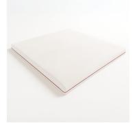 The White Stone Topper double français 140 x 190 mousse mémoire 9 zones hauteur 5 cm anti-allergique