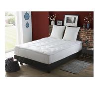 Surmatelas Ultra Confort 90X190Cm-Pour Lit 1 Personne-Micro-Respirant,Moelleux-Garnissage 100% Polyester Thermolite Reflex-6[CA10]