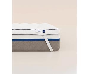 Surmatelas universel 140x200 cm - Doux et ultra-moelleux -Maintien du matelas - Fabriqué en France - 7 cm d'épaisseur - Tediber
