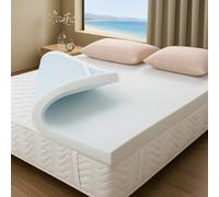 Surmatelas Viscoélastique Gel 90x180 cm | Épaisseur 4 cm | Noyau de Viscogel | Fabriqué en Espagne | Fraîcheur et Confort | Améliore Le Repos | Déhoussable et Lavable | Face été et Hiver | Oeko-TEX®