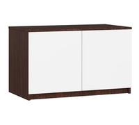 AKORD Armoire de Rangement Extension | Augmente la Capacité de la Penderie | L90 x H55 P51 cm | 2 étagères | Facile à Monter | Petite Augmentation de Armoir a Vetement