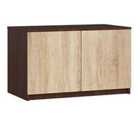 Akord Armoire 2 portes avec penderie - Wengé