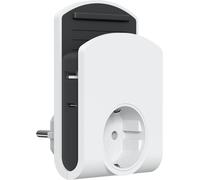 SURNICE Multiprise avec USB, prise 3 en 1 avec 1 chargeur USB 3 A, 1 port de type C 3 A, prise murale 3680 W/16 A avec fonction de support de téléphone portable