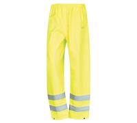 Surpantalon haute visibilité à taille élastique Huske Site, jaune, taille L, longueur 76 cm