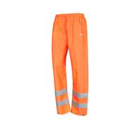 Surpantalon haute visibilité à taille élastique Huske Site, orange, taille L, longueur 76 cm